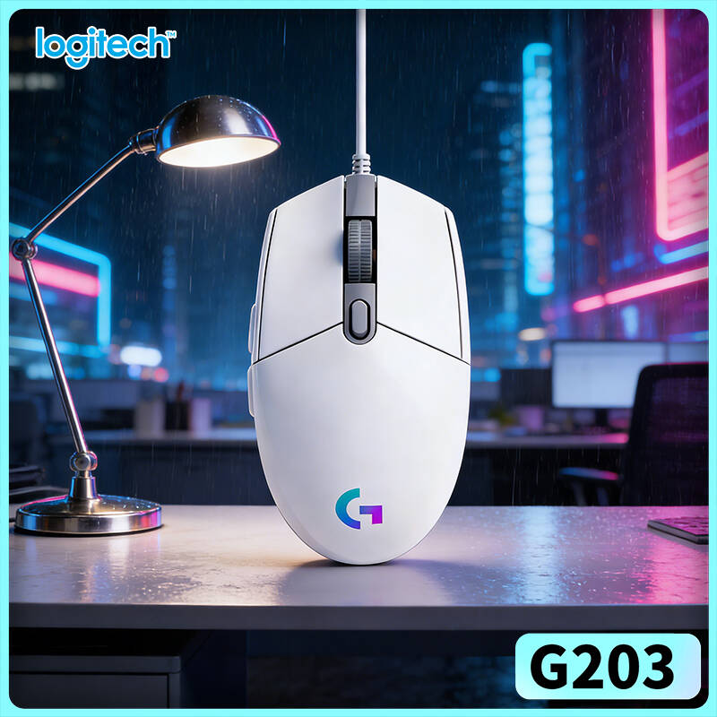 Logitech Mouse G203 - Проводная игровая мышь Logitech G203 с