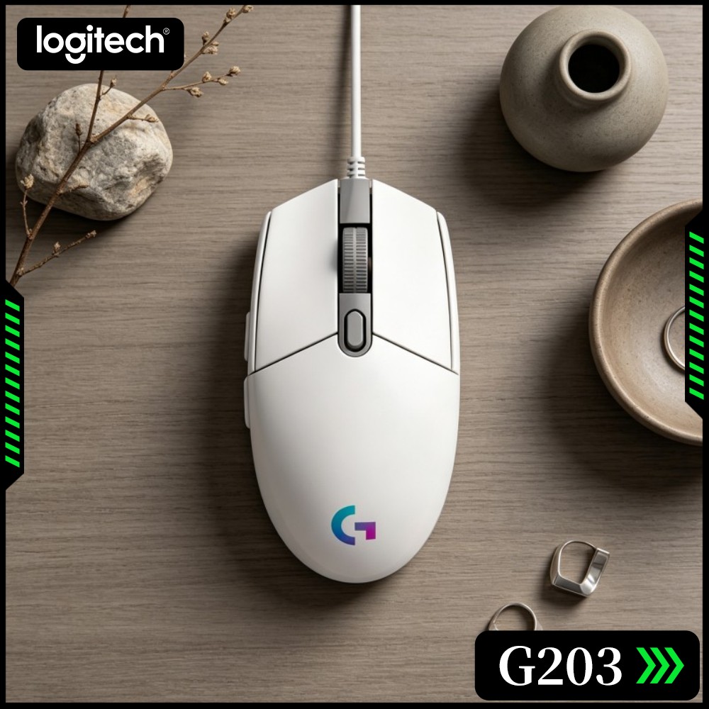 Проводная игровая мышь Logitec – обзор и цена Logitech Mouse G203